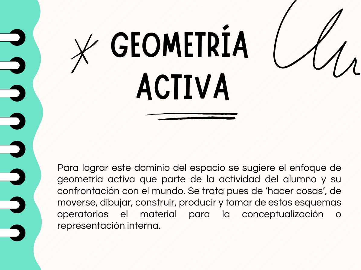 Geometría activa: aprender haciendo, moviéndose, dibujando y construyendo